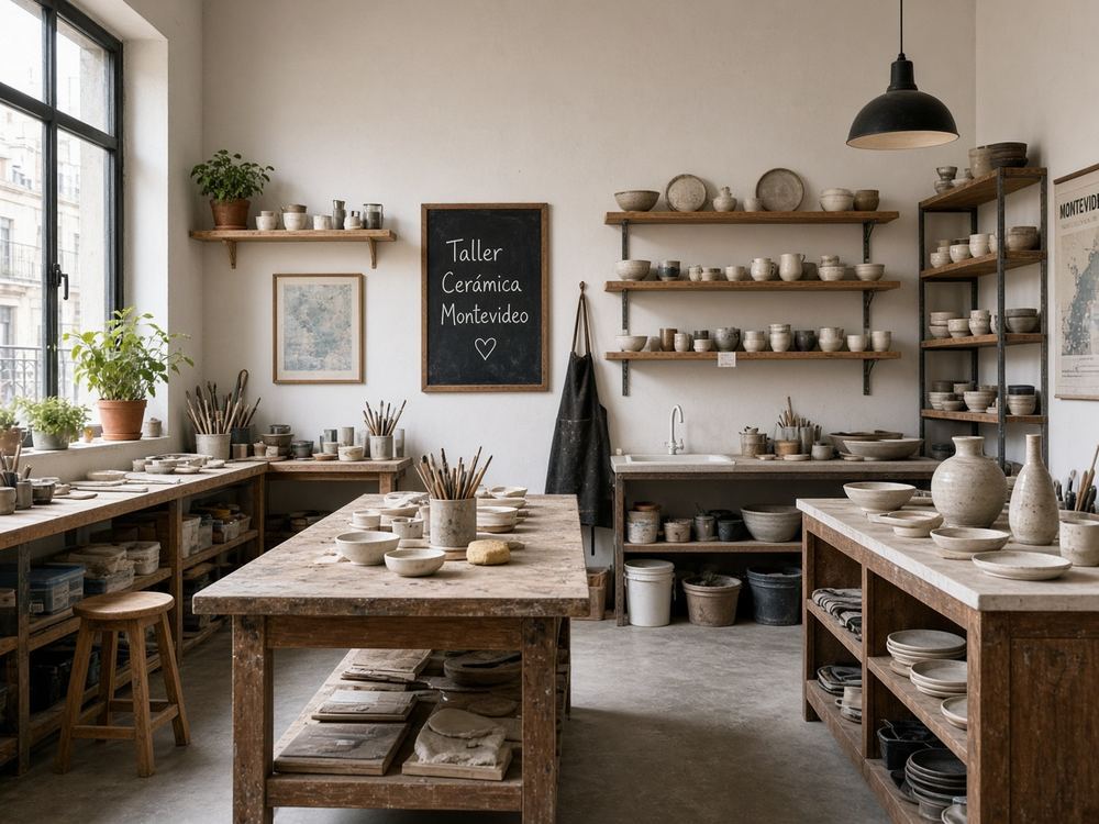About the Ceramics studio / workshops / small shop studio at Steadytrail Studio