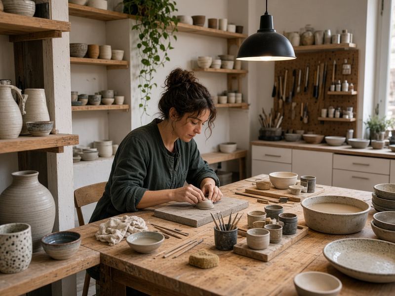 Open studio at Steadytrail Studio